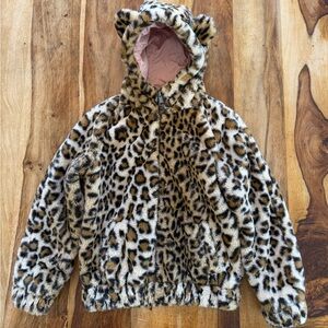 Tucker + Tate Pink Faux Fur Jacket